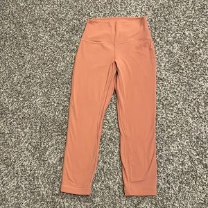 Lululemon crop (capris) leggings, size 6